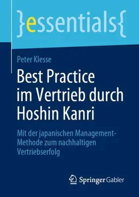 Klesse |  Best Practice im Vertrieb durch Hoshin Kanri | Buch |  Sack Fachmedien