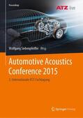 Siebenpfeiffer |  Automotive Acoustics Conference 2015 | Buch |  Sack Fachmedien