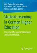 Zlatkin-Troitschanskaia / Pant / Toepper |  Student Learning in German Higher Education | eBook | Sack Fachmedien
