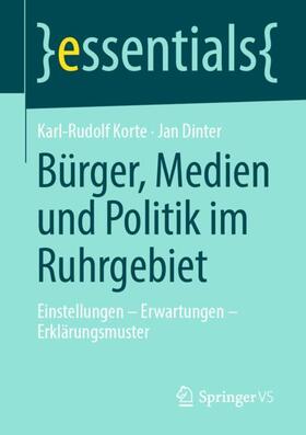 Dinter / Korte |  Bürger, Medien und Politik im Ruhrgebiet | Buch |  Sack Fachmedien