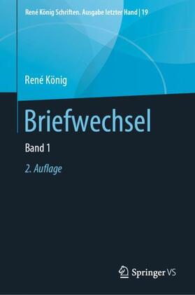 König | Briefwechsel | Buch | 978-3-658-28222-6 | sack.de