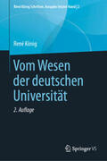 König / Thurn |  Vom Wesen der deutschen Universität | eBook | Sack Fachmedien