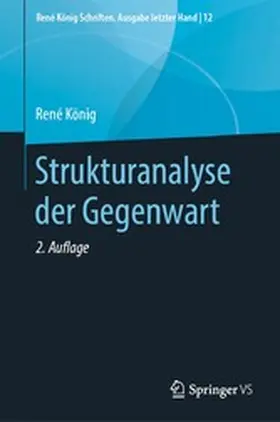 König / Klein | Strukturanalyse der Gegenwart | E-Book | www.sack.de