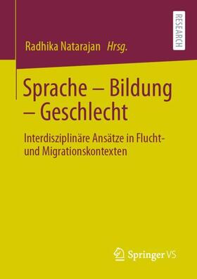 Natarajan | Sprache ¿ Bildung ¿ Geschlecht | Buch | 978-3-658-28340-7 | sack.de