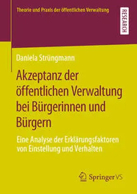 Strüngmann |  Akzeptanz der öffentlichen Verwaltung bei Bürgerinnen und Bürgern | eBook | Sack Fachmedien