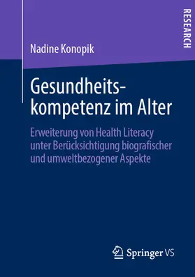 Konopik | Gesundheitskompetenz im Alter | E-Book | www.sack.de