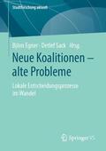 Sack / Egner |  Neue Koalitionen ¿ alte Probleme | Buch |  Sack Fachmedien