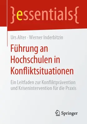 Inderbitzin / Alter |  Führung an Hochschulen in Konfliktsituationen | Buch |  Sack Fachmedien