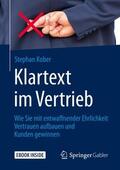 Kober |  Kober, S: Klartext im Vertrieb | Buch |  Sack Fachmedien