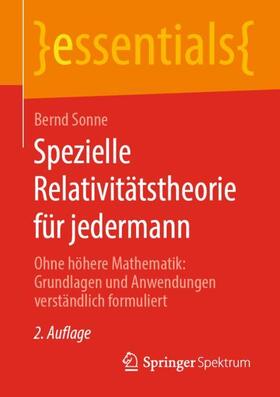 Sonne | Spezielle Relativitätstheorie für jedermann | Buch | 978-3-658-28548-7 | sack.de