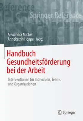 Michel / Hoppe | Handbuch Gesundheitsförderung bei der Arbeit | E-Book | www.sack.de