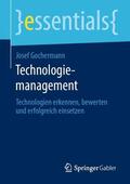 Gochermann |  Technologiemanagement | Buch |  Sack Fachmedien