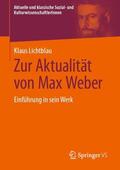 Lichtblau |  Zur Aktualität von Max Weber | Buch |  Sack Fachmedien