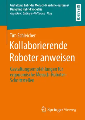 Schleicher | Kollaborierende Roboter anweisen | E-Book | www.sack.de