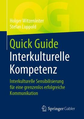 Luppold / Witzenleiter |  Quick Guide Interkulturelle Kompetenz | Buch |  Sack Fachmedien