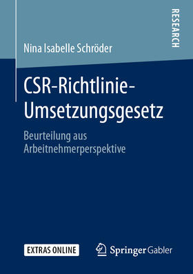 Schröder | CSR-Richtlinie-Umsetzungsgesetz | E-Book | sack.de
