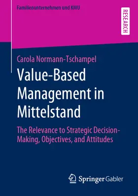 Normann-Tschampel | Value-Based Management in Mittelstand | E-Book | www.sack.de
