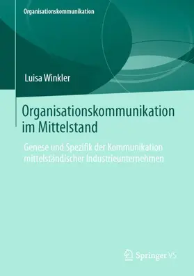 Winkler |  Organisationskommunikation im Mittelstand | Buch |  Sack Fachmedien