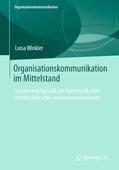 Winkler |  Organisationskommunikation im Mittelstand | Buch |  Sack Fachmedien