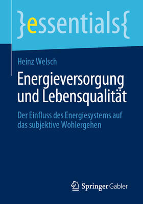 Welsch | Energieversorgung und Lebensqualität | E-Book | sack.de