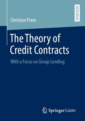 Prem | The Theory of Credit Contracts | E-Book | sack.de
