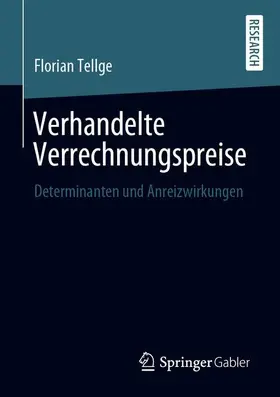 Tellge |  Verhandelte Verrechnungspreise | Buch |  Sack Fachmedien