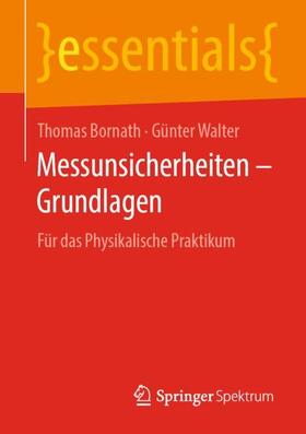 Walter / Bornath | Messunsicherheiten ¿ Grundlagen | Buch | 978-3-658-29384-0 | sack.de