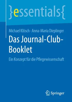 Klösch / Dieplinger |  Das Journal-Club-Booklet | Buch |  Sack Fachmedien