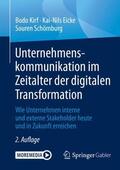 Kirf / Schömburg / Eicke |  Unternehmenskommunikation im Zeitalter der digitalen Transformation | Buch |  Sack Fachmedien