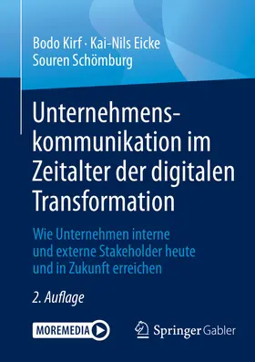 Kirf / Eicke / Schömburg | Unternehmenskommunikation im Zeitalter der digitalen Transformation | E-Book | www.sack.de