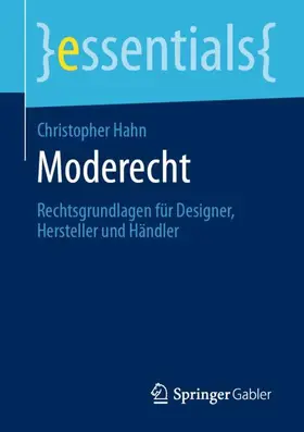 Hahn |  Moderecht | Buch |  Sack Fachmedien