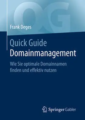 Deges |  Quick Guide Domainmanagement | Buch |  Sack Fachmedien