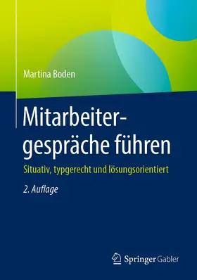 Boden |  Mitarbeitergespräche führen | Buch |  Sack Fachmedien