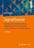 Mertins |  Mertins, A: Signaltheorie | Buch |  Sack Fachmedien