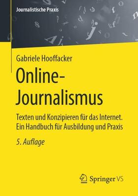 Hooffacker |  Online-Journalismus | Buch |  Sack Fachmedien