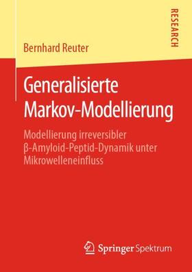 Reuter |  Generalisierte Markov-Modellierung | Buch |  Sack Fachmedien