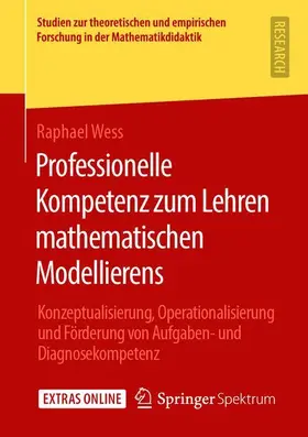 Wess |  Professionelle Kompetenz zum Lehren mathematischen Modellierens | Buch |  Sack Fachmedien
