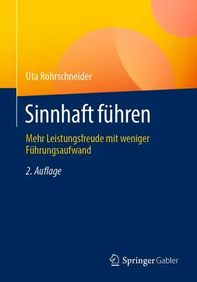 Rohrschneider | Sinnhaft führen | Buch | 978-3-658-29867-8 | sack.de