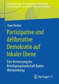 Remer |  Partizipative und deliberative Demokratie auf lokaler Ebene | Buch |  Sack Fachmedien