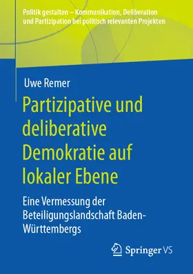 Remer | Partizipative und deliberative Demokratie auf lokaler Ebene | E-Book | www.sack.de