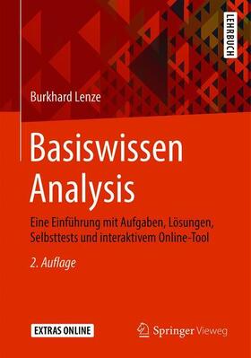 Lenze | Basiswissen Analysis | Buch | 978-3-658-29921-7 | sack.de