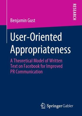 Gust | User-Oriented Appropriateness | Buch | 978-3-658-29998-9 | sack.de