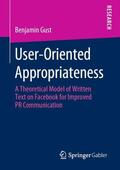 Gust |  User-Oriented Appropriateness | Buch |  Sack Fachmedien