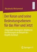 Mohammed |  Der Koran und seine Bedeutungsebenen für das Hier und Jetzt | Buch |  Sack Fachmedien