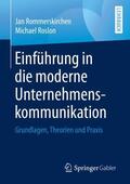 Roslon / Rommerskirchen |  Einführung in die moderne Unternehmenskommunikation | Buch |  Sack Fachmedien