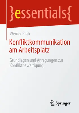 Pfab | Konfliktkommunikation am Arbeitsplatz | E-Book | sack.de