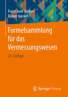 Gruber / Joeckel |  Formelsammlung für das Vermessungswesen | eBook | Sack Fachmedien