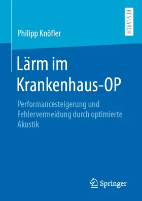 Knöfler | Lärm im Krankenhaus-OP | E-Book | sack.de
