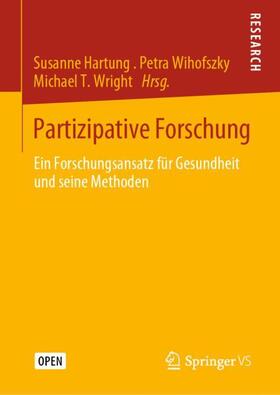 Hartung / Wright / Wihofszky |  Partizipative Forschung | Buch |  Sack Fachmedien