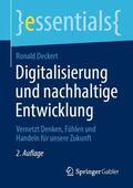 Deckert |  Digitalisierung und nachhaltige Entwicklung | Buch |  Sack Fachmedien